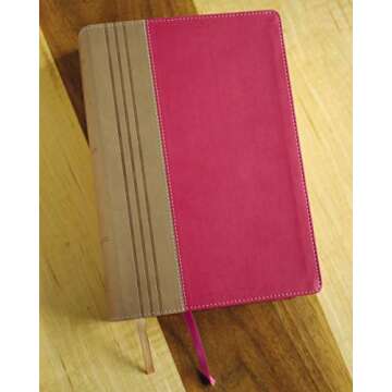 NIV, Biblical Theology Study Bible, Leathersoft, Pink/Brown, Comfort Print: Follow God’s Redemptive Plan as It Unfolds throughout Scripture