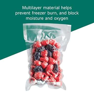 FoodSaver 1-Pint Precut Bags for Food Preservation