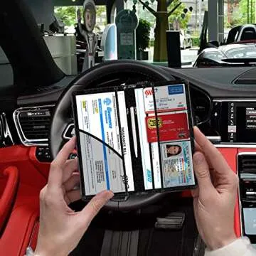 Premium TOURSUIT Car Registration Card Holder for All Drivers