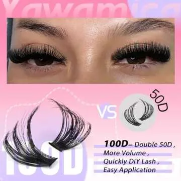 Lash Clusters Kit - DIY Fluffy Eyelash Extensions 300pcs