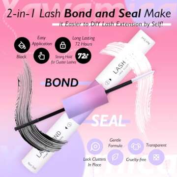 Lash Clusters Kit - DIY Fluffy Eyelash Extensions 300pcs