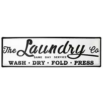 Vintage Laundry Room Sign for Chic Decor