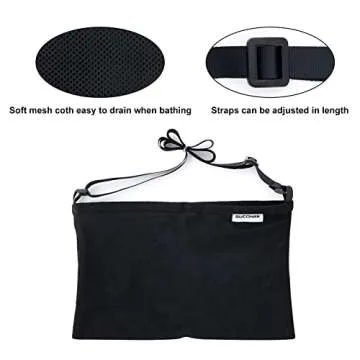 SUCONBE Mastectomy Drain Holder with Shower Bag for Recovery