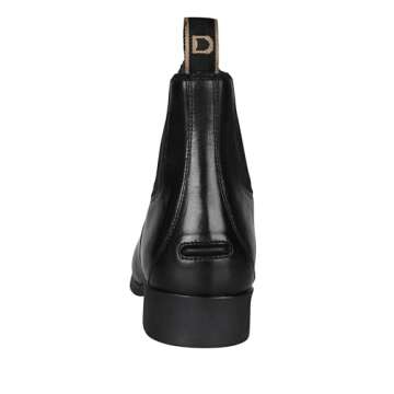 Dublin Foundation Zip Paddock Boots II, Black, Ladies 8.5