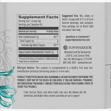 Creatine Monohydrate Powder Micronized PreWorkout Recovery Supplement | Support Muscle Building Stre...