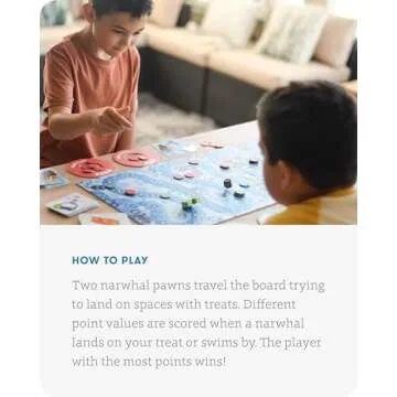 SimplyFun Arctic Riders - Educational & Fun Math Games for Kids - Practice Your Addition & Subtraction Skills - 2 to 4 Players, for Kids 7 & Up