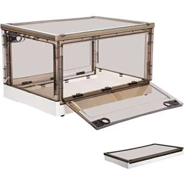 Stackable Storage Bins for Home & Camping - Durable & Versatile