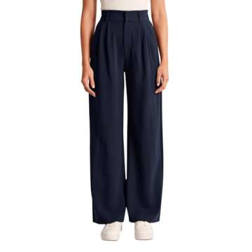 NIMIN High Waisted Work Pants for Women Office Business Casual Pants Dressy Trousers Wide Leg Slacks...