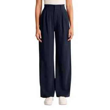 NIMIN High Waisted Work Pants for Women Office Business Casual Pants Dressy Trousers Wide Leg Slacks...