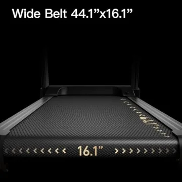 UMAY Folding Treadmill with Inclines & Pulse Sensors