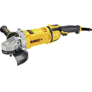DEWALT Angle Grinder, 7-Inch, 8,500 RPM, 4.9-HP (DWE4597), Yellow