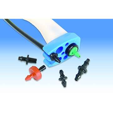 Al-Magor-Professional Drip Irrigation Hole Punch Tool for 1/4 Inch Fitting & Emitter Insertion Tubes Pipes 16/20mm The Original Drip Irrigation Punch Tool with Adapter for Inserting Drippers