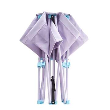 Disney Frozen 2 Foldable Slumber Cot with Detachable Printed Sleeping Bag Featuring Anna & Elsa, Ages 3+