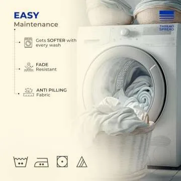 THREAD SPREAD 100% Egyptian Cotton Sheets Queen Size - 600 Thread Count Sheet Set Queen, 4 PC White Luxury Sheets Queen Size, Extra Soft, Cooling Sateen Weave Deep Pocket Sheet, Fits Mattress upto 18"