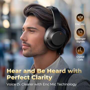 Active Noise Cancelling Bluetooth Headphones for All