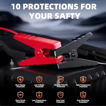 Powerful Jump Starter with Air Compressor for Vehicles