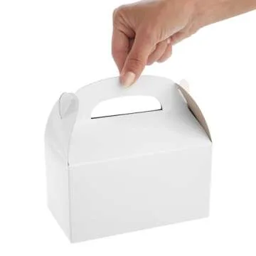 24 Pack Sturdy White Gift Boxes for Every Occasion