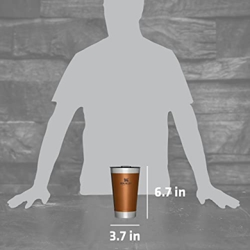 Stay-Chill Beer Pint 16oz by Stanley in Maple Color
