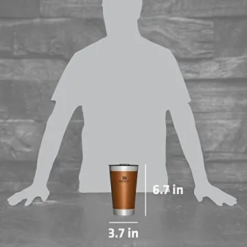 Stay-Chill Beer Pint 16oz by Stanley in Maple Color