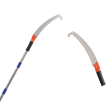HOSKO 10FT Pole Saw for Tree Trimming, Long Extension Pruning Saw, Blade Tree Trimmer Pole, Manual P...