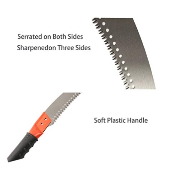 HOSKO 10FT Pole Saw - Lightweight Tree Trimming Solution