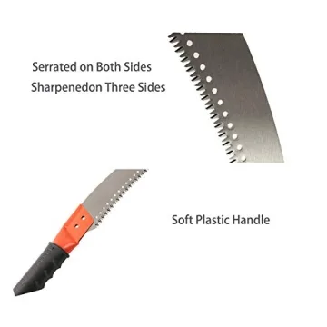 HOSKO 10FT Pole Saw - Lightweight Tree Trimming Solution