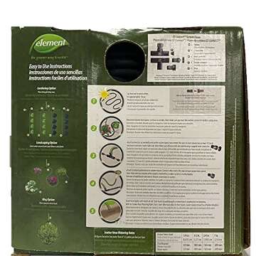 Drip-ELSPAK38100CC Miracle GRO Soaker Hose - Efficient and Eco-Friendly Watering Solution 100 Feet