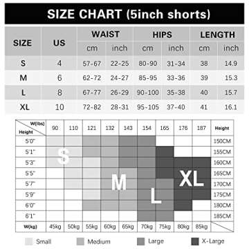 MOOSLOVER Women V Cross Waist Workout Shorts Butt Lifting High Waisted Biker Shorts