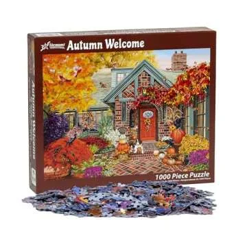 Vermont Christmas Company Autumn Welcome Puzzle 1000 Piece