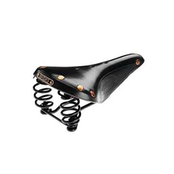 Brooks England Flyer Special Leather Bike Saddle With Copper Rivets