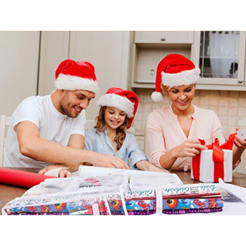 Dual-Sided Gift Wrap Organizer for Home Organization