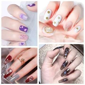 Biutee Nail Stamping Plates Set 30pcs Nail Plates 2stamper 2scraper 1storage bag 1Plate Holder Flower Animal Pattern Nail plate Template Image Plate Stencil Nails Tool