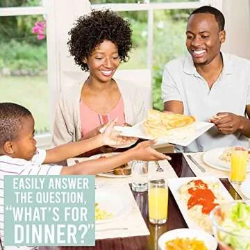 Clementine Magnetic Menu Board for Accurate Meal Planning