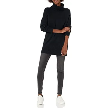 Goodthreads Women's Cozy Boucle Turtleneck Sweater