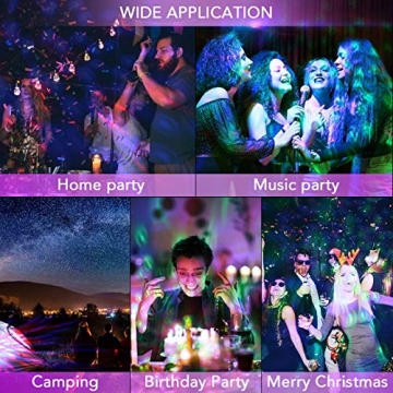 Lmaytech Mini Disco Ball Lights for Parties and Fun