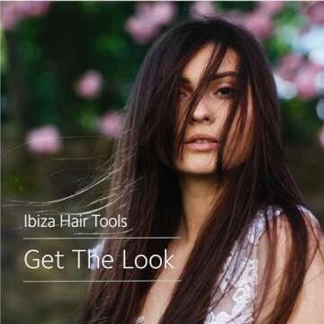 Ibiza Hair Oval Detangling Brush (CX4) | 100% Boar Bristles for Smoothing & Shine | Durable Carbonized Wood | Ideal for All Lengths | Use Before or After Blowouts | Heat Resistant