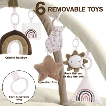 5-in-1 Convertible Baby Play Gym for Sensory Development