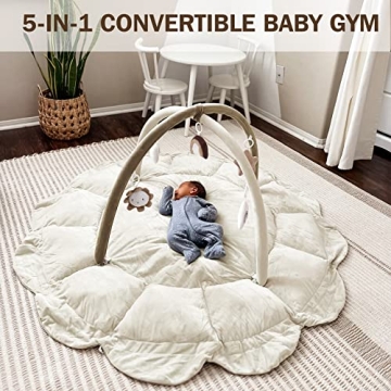 5-in-1 Convertible Baby Play Gym for Sensory Development