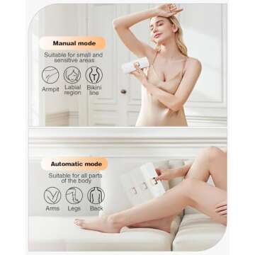 IPL Laser Hair Removal Device - Upgrade to 999,900 Flashes