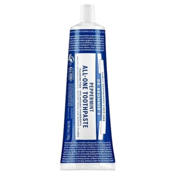 Dr. Bronner’s All-One Toothpaste Peppermint 3-Pack
