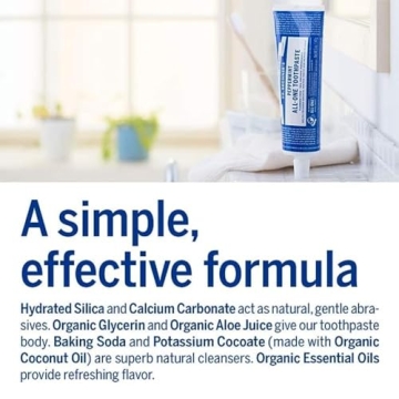 Dr. Bronner’s All-One Toothpaste Peppermint 3-Pack