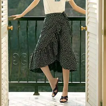 Greatonu Women's Square Toe Kitten Heel Mules for Summer