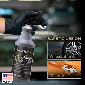 Suds Lab XA Zero-Acid Wheel Cleaner | Fast & Safe Cleaning