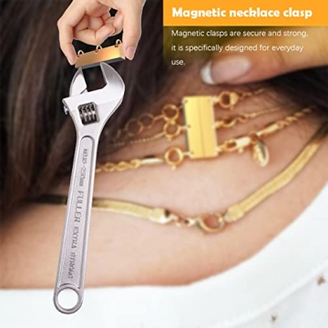 Layered Necklace Clasp - Magnetic Clasp for Easy Jewelry Layering