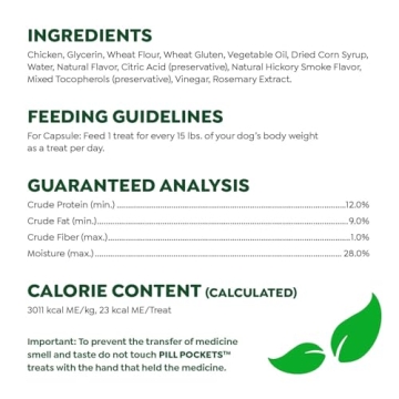 GREENIES Capsule Size Pill Pockets for Easy Dog Medication