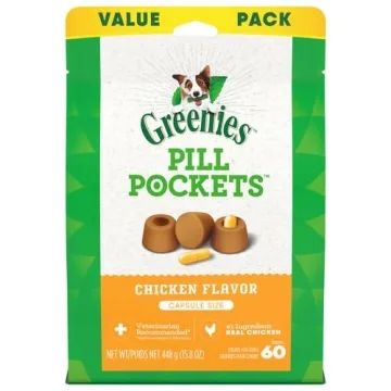 GREENIES Capsule Size Pill Pockets for Easy Dog Medication