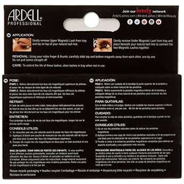Ardell Professional Magnetic Double Strip Lashes, 110 Black