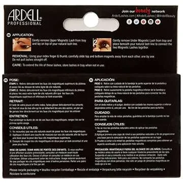 Ardell Professional Magnetic Double Strip Lashes, 110 Black