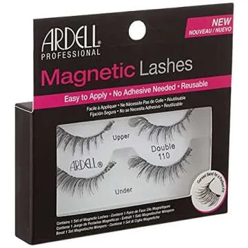 Ardell Professional Magnetic Double Strip Lashes, 110 Black