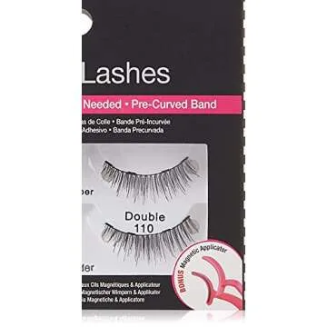Ardell Professional Magnetic Double Strip Lashes, 110 Black